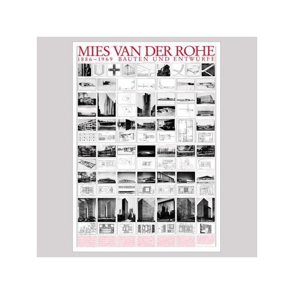 PÒSTER MIES VAN DER ROHE 1886-1969