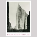 PÒSTER MIES VAN DER ROHE BERLIN 1921