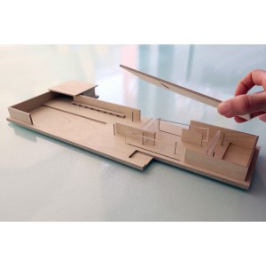 MAQUETA DEL PABELLÓN MIES VAN DER ROHE